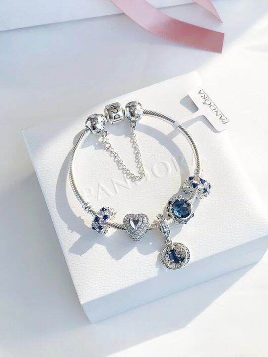 original-ready-stock-pandora-bracelet-สร้อยข้อมือผู้หญิงแท้-925-เงินตาแมวสีแดง-love-จี้ของขวัญวันเกิด