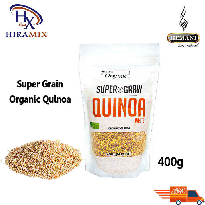 White Quinoa Hemani Quinoa White (400g) Super Grain Organic QUINOA