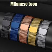 Milanese Loop Strap For Apple watch ultra band 49mm 44mm 40mm 45mm 41mm 42mm 38mm 45 mm correa bracelet iWatch series 3 6 se 7 8 Straps