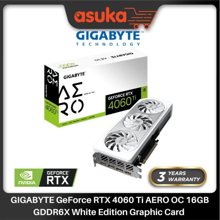 GeForce RTX™ 4060 Ti AERO OC 16G Key Features