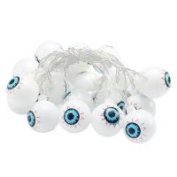 Halloween Cute Eyeball String Lights, Battery Operated Decorative Lights, Waterproof Twinkle Lights for Party