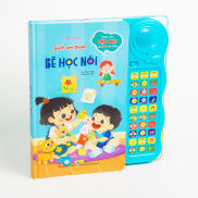 Sách âm thanh - Bé học nói - Phiên bản đặc biệt với 30 nút bấm