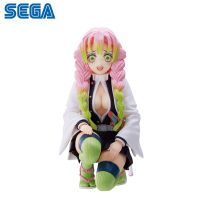 ของแท้ SEGA Demon Slayer 11ซม. Kanroji Mitsuri Squat Post การประชุม PVC Action Figure ของเล่น Figures Brinquedos888