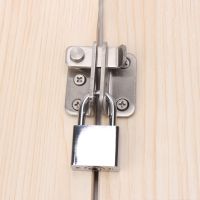 Stainless Steel Door Latch Lock Buckle Stainless Steel Door Lock Protection - Door Bolts - Aliexpress