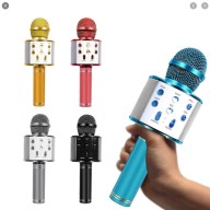 [GIẢM 30% TRONG 2 NGÀY] MIC KARAOKE WS-858 BLUETOOTH - mic karaoke -mic bluetooth thumbnail