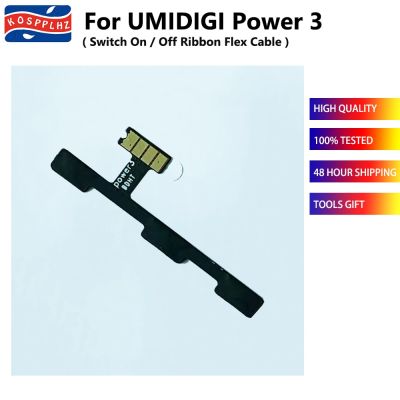 สําหรับ UMIDIGI Power 3 Side Key Switch ON Control Volume Button Power Switch On Off Ribbon Flex Cable UMIDIGI Power3 Power Button