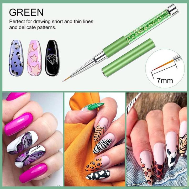 3d-nail-art-pen-6-set-of-durable-and-convenient-nail-art-drawing-line-pen-nail-dotting-painting-drawing-pens-for-pulling-lines-and-details-excitement