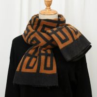 New Design Autumn Winter Cashmere Scarf Geometric Pashmina Shawl For Woman Fashion Soft Wrap Ladies Keep Warm Scarves 180*85cm