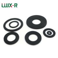 LUJX-R 2mm10pcs Karet Datar Gasket Seal Mesin Cuci NBR Cincin Bellows Inlet Hose 1/4 3/8 1/2 3/4 1 2 untuk Shower Pipa Keran