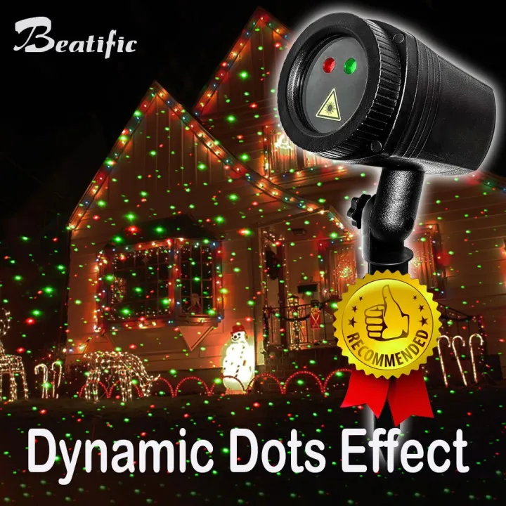 Festoon Lights Outdoor Christmas Decorations 2022 New Year Laser