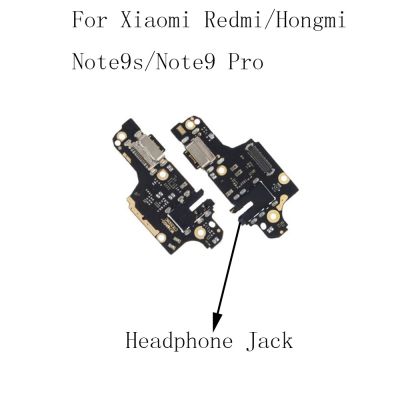 vfbgdhngh For Xiaomi Hongmi Note9S / Redmi Note9 Pro USB Charger Plug Board Module Headphone Jack Audio Earphone With Microphone Board