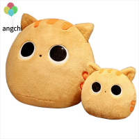 ANGCHI ตุ๊กตาแมวผ้ากำมะหยี่สำหรับเด็กผู้หญิงสีขาวสีดำ10ซม. 30ซม. หมอนตุ๊กตาผ้ารูปสัตว์ของเล่นกำมะหยี่ยัดไส้น่ารัก Boneka Mainan