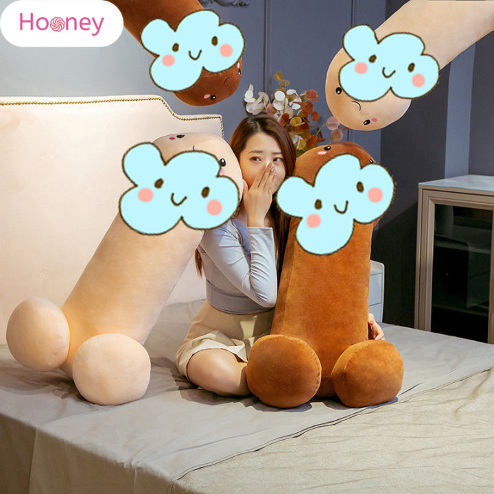 hooney-ตุ๊กตาตุ๊กตาหนานุ่มอวัยวะเพศชายเทียมนานยัดไส้จู๋หลอกใช้งานกับชีวิตจริงตุ๊กตาจู๋ยัดไส้จู๋หลอกตุ๊กตาของขวัญหมอนของเล่นตุ๊กตาหนานุ่มอวัยวะเพศชายเทียมยาว