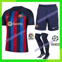 ❄✱☏ เสื้อกีฬาแขนสั้น ลายทีมชาติฟุตบอล Barcelona 2022 2023 22 23 KISD ชุดเหย้า สําหรับผู้ชาย