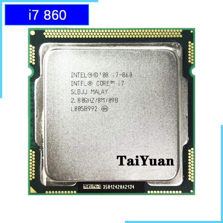 好評 Intel Boxed Core i7 i7-860 2.80GHz 8M LGA1156 BX80605I7860 