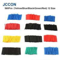 560Pcs Thermoresistant Tube Heat Shrink Wrapping Kit Termoretractil Shrinking Tubing Assorted Wire Cable Insulation Sleeving