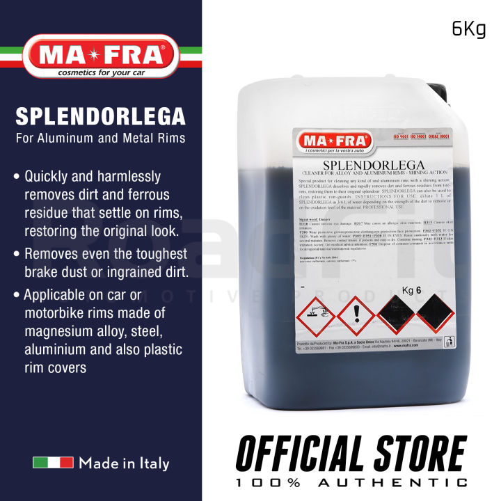 Ma-Fra Splendorlega Aluminium & Magnesium Wheel Cleaner 6kg Mafra PC244 MC