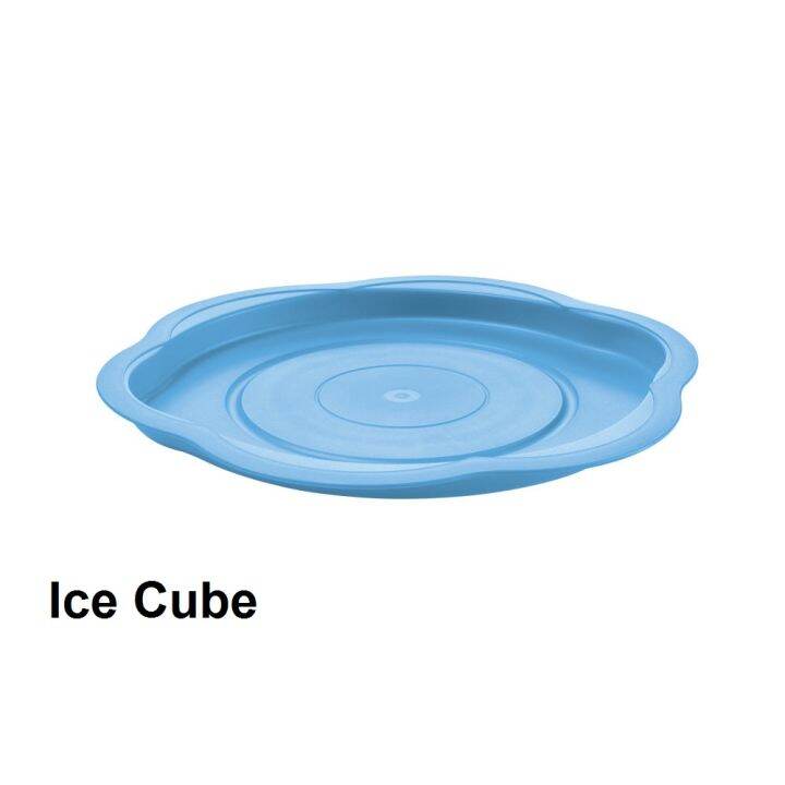 Tupperware Royale Blue Spinning Tray (1) Lazada