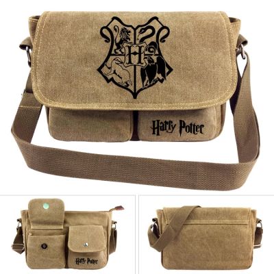 [COD] Harry satchel oblique backpack Hogwarts shoulder bag