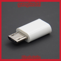 Gangke 1pcs Type C FEMALE TO Micro USB MALE Converter Connector สำหรับอะแดปเตอร์โทรศัพท์ Android