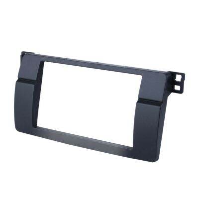 Cadre de panneau de navigation DVD pour BMW panneau de modification audio radio stéréo 2DIN série 3 E46 1998-2005