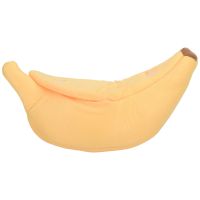 Cute Banana Bed, Pet Bed Soft Embrace Bed, Lovely Pet Bed for Cats, Rabbits &amp; Small
