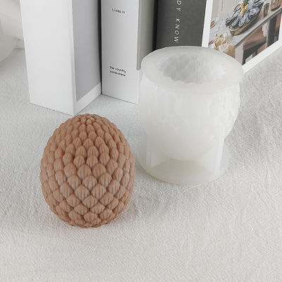 Desktop Handmade Aromatherapy Pinecone Beeswax Candle Pine Cone Mold