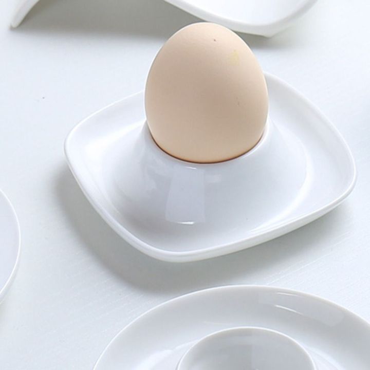 dgthe-ครัวเซรามิกคริสต์มาสแบบทำมือที่ใส่ไข่ต้มพอร์ซเลนที่วางไข่ขาตั้งไข่ไข่ชั้นเก็บถ้วย