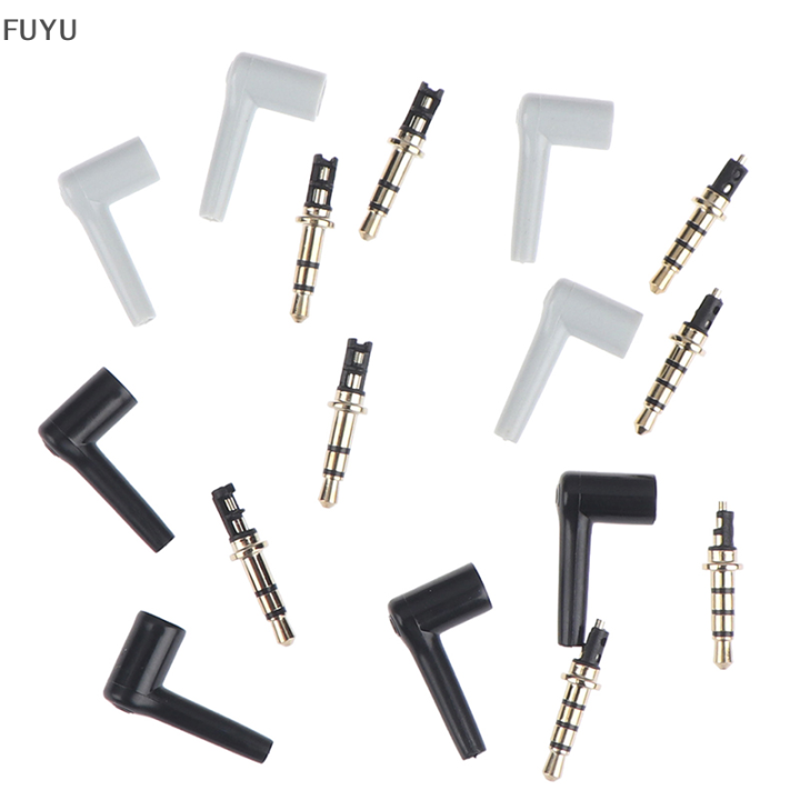 fuyu-2ชิ้น-ล็อต90องศา3-5mm-stereo-headset-plug-jack-3-4-pole-3-5-gold-plated