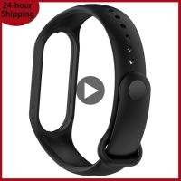 Original Bracelet Strap for Xiaomi Mi Band 7 Silicone Smart Watch Wristband MiBand 6 replacement belt Correa mi band 6 5 4 3