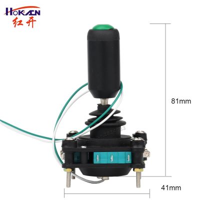 :{”》: 5A สวิตช์จอยสติ๊ก4NO4NC 240V สวิตช์พร้อมปุ่มกดสวิตช์ชั่วคราว2 4ตำแหน่ง360องศา SCV4-YQ-05R2G สวิตช์ก้านไขว้แบบโมโน