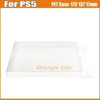 1PC Clear PET Plastic Box Protector Case Sleeves Cover For PS5 PS4 PS3 Games Cartridge Box PET Case 173x137x17mm