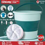 Máy Giặt Mini Gấp Gọn 30W gấp gọn thông minh cầm tay giặt đồ cá nhân cho