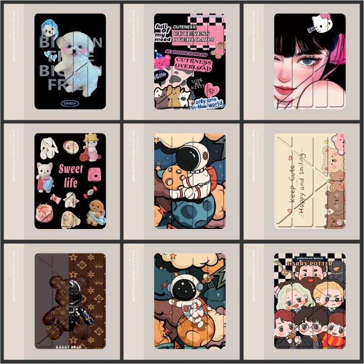 เคสสำหรับไอแพดใหม่-พับตัวy-พร้อมช่องเสียบปากกา-เคสไอแพด-gen7-gen8-gen9-10-2-air3-10-5-air4-air5-10-9-gen6-9-7-air2-case