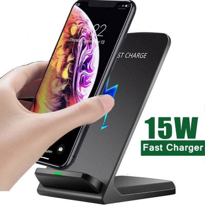 ✥ NEW 15W Fast Qi Wireless Charger for Samsung S22 S21 Note 20 Fast Charging Stand For iPhone 14 13 12 11 XS XR X 8 Airpods Pro