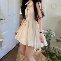 COD DSFGRDGHHHHH Ready Stock Quick Shipment New Style Slimmer Look Halter Ribbon Dress Women 2022 Spring Summer Dress 602