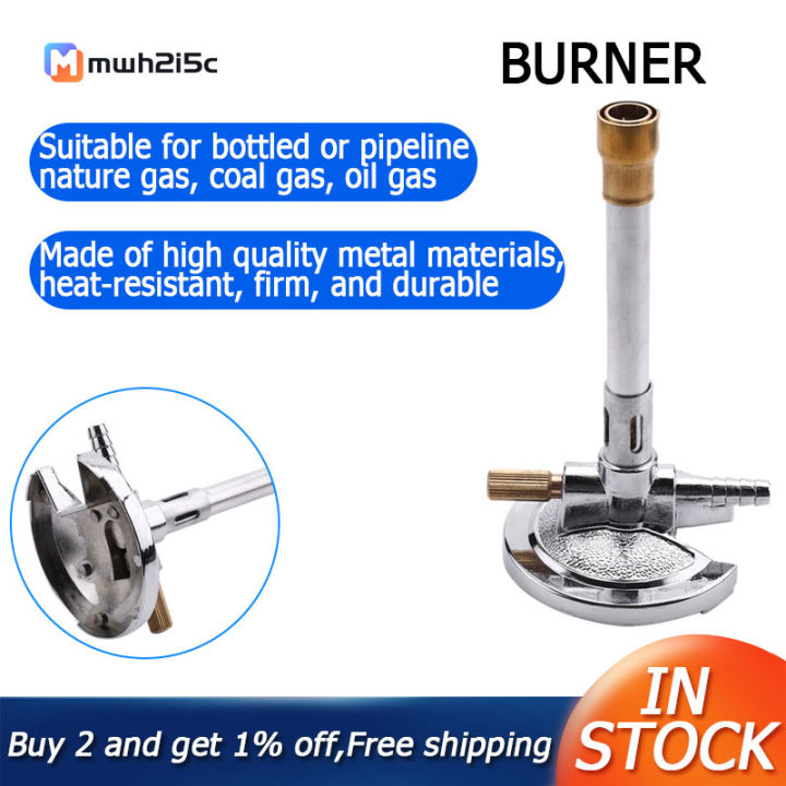 1Pcs Mini Single Tube Bunsen Burner Gas Light for Liquid Propane Lab  Heating EF4