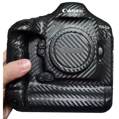 ผิวกล้องสติกเกอร์ป้องกันรอยขีดข่วนสำหรับ Canon EOS 1DX Markii 1DXII 1DXII 1DXII ตกแต่งฟิล์ม1DX3 1DX2สีดำส่องแสง