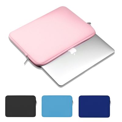EGYAL Soft Laptop Bag for Macbook Air Pro 13 14 15.6 17 inch Liner Sleeve for Xiaomi Lenovo HP Dell Cover for Huawei