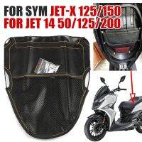 สำหรับ JET-X SYM 150 X125 X150เจ็ท14 50 JET14 125 200อุปกรณ์เสริมรถจักรยานยนต์ที่นั่งกระเป๋าที่นั่งใต้กระเป๋าเก็บของกระเป๋ากระเป๋าเครื่องมือ