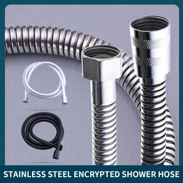 Stainless Steel Bathroom Shower Hose Indoor and Outdoor Pipe Fittings 1