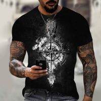 New summer mens and womens D-print pattern tops hip-hop plus size street fashion short-sleeved t-shirt shirt tops