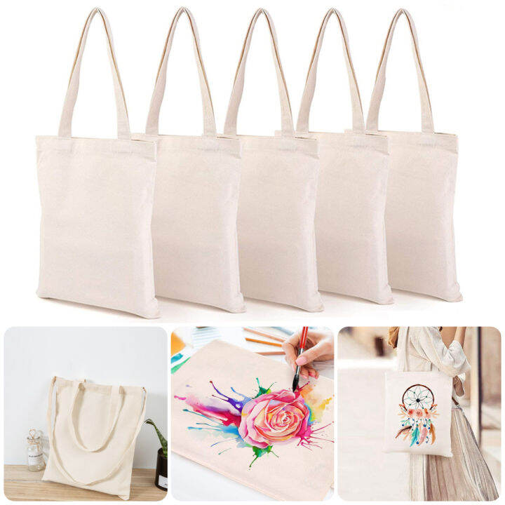 shopping-bag-shoulder-bag-diy-canvas-bag-eco-friendly-bag-folding-canvas-bag-large-capacity-reusable-shopping-bag