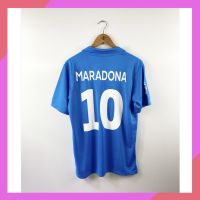 เสื้อขายดีที่สุด 2021-22 RETRO NAPOLI 1987 HOME SHIRT X MARADONA Naples Retro Jersey Football Grade: AAA Men Football Jersey