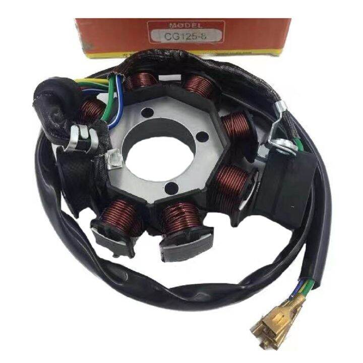 8 Coil Magneto Stator Plate For CG250 125cc-250cc Engines (ATV, Dirt Bike, Go Kart)