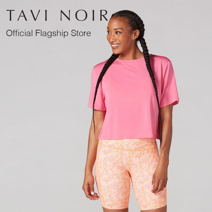 tavi-noir-แทวี-นัวร์-crop-tee-เสื้อออกกำลังกาย-รุ่น-crop-tee