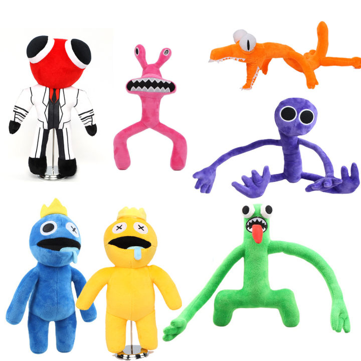 New Rainbow Friends Plush Toy Blue Cartoon Game Character Stuffed
