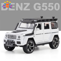 SS【ready stock】Alloy Simulation  Car  Toy 1:32 G550 Adventure Edition Alloy Off-road Car Model Children Toys Study Living Room Collection Ornaments