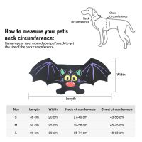 ZZOOI Halloween Costume For Dogs Pet Bat Wings Cat Dog Bat Costume Wings Dress Up Pet Accessories Party Pet Costume Puppy Wing