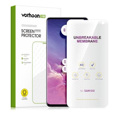 Vothoon ฟิล์มไฮโดรเจลปกป้องทุกส่วนของ S10 5ก. S22 Samsung Galaxy ปกป้องหน้าจอสำหรับระดับ HD S10e ความละเอียด S21เป็นพิเศษ